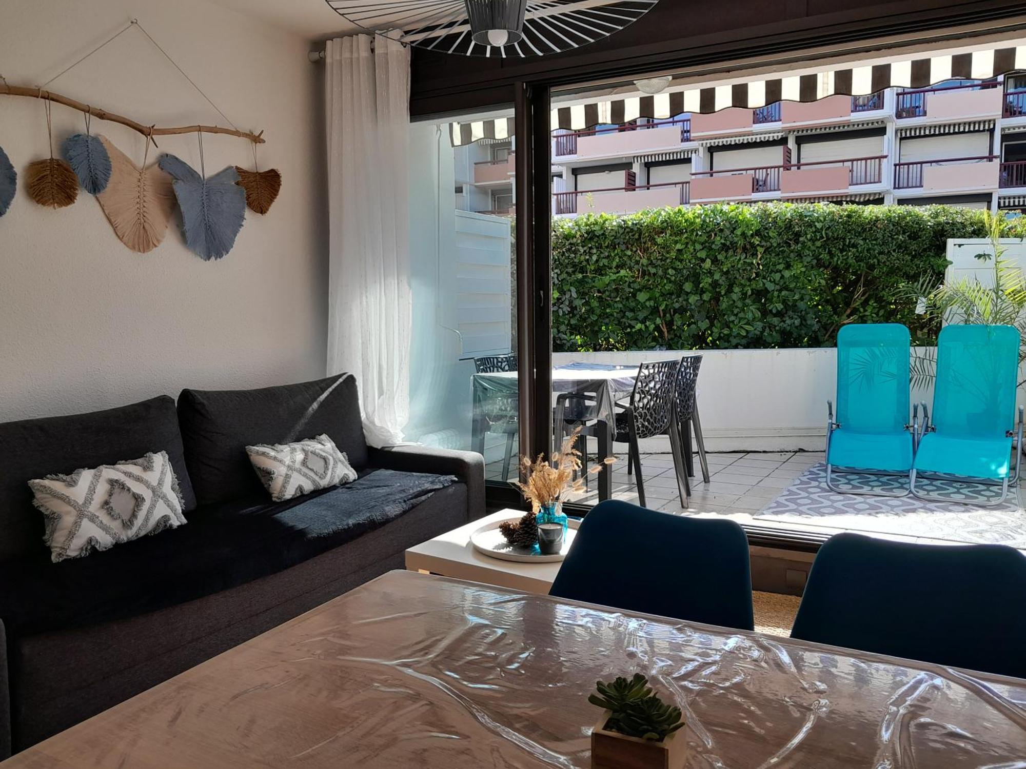 Apartamento Joli 2 Pieces Sur Le Port Avec Piscine, Terrasse, Parking Capbreton Exterior foto